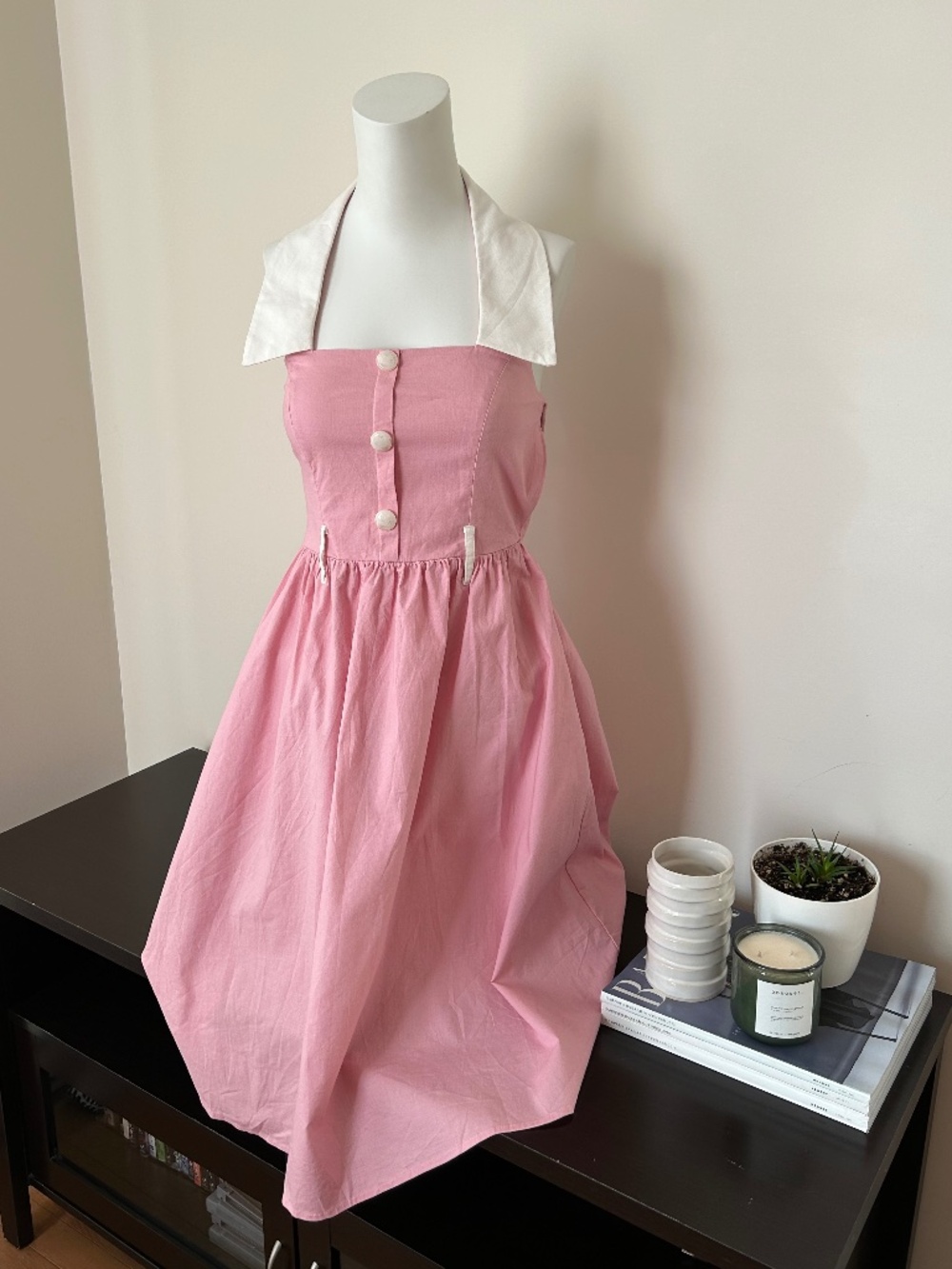 Collectif London ⎮ Vintage-inspired Pink Dress